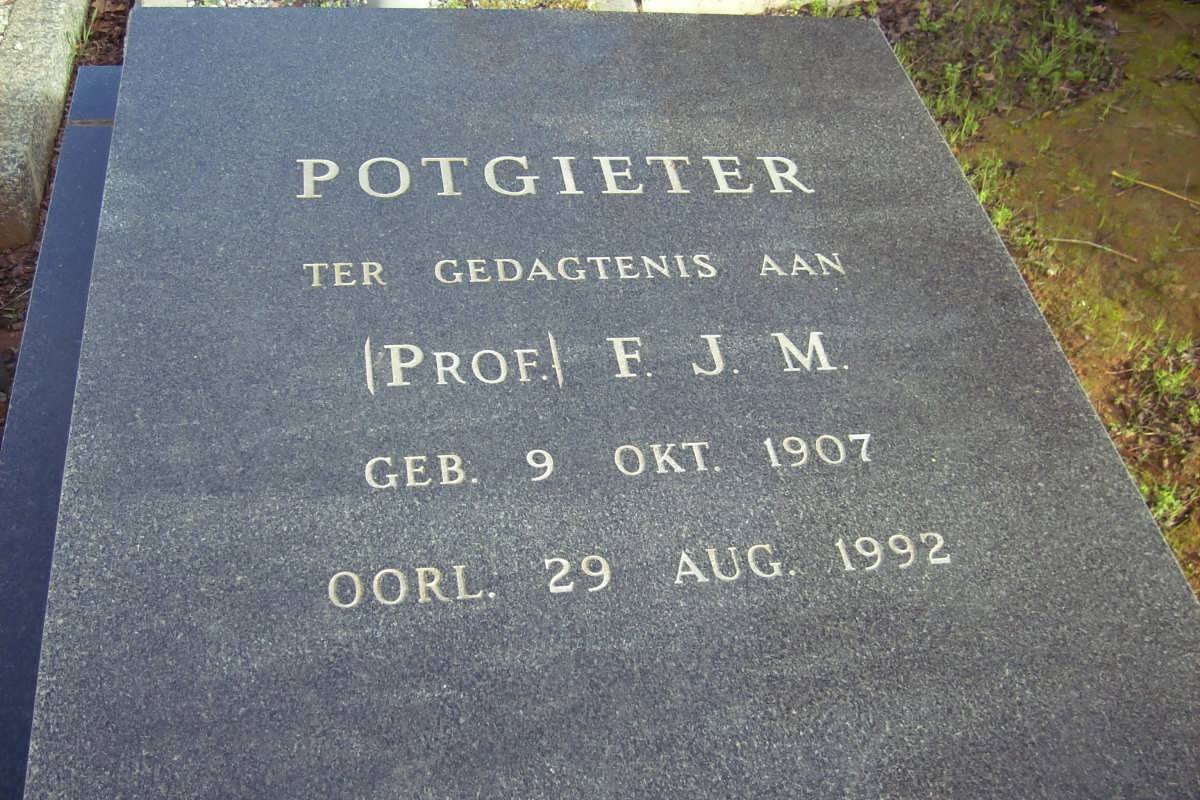 POTGIETER F.J.M. 1907-1992