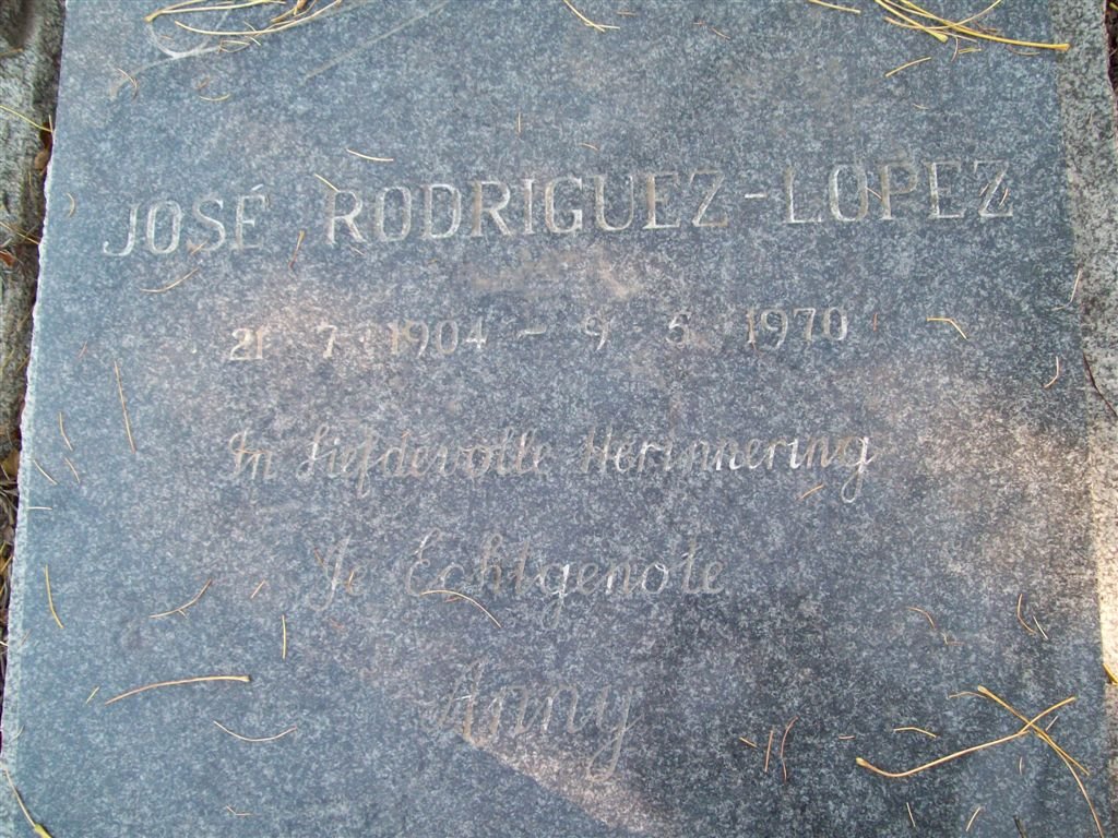 RODRIGUEZ-LOPEZ Jose 1904-1970
