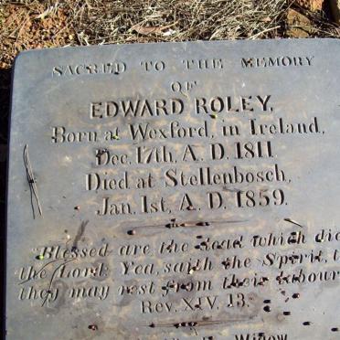 ROLEY Edward 1811-1859