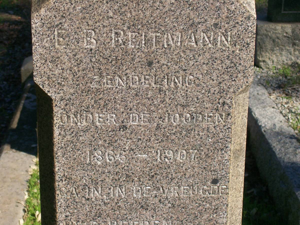 REITMANN E.B. 1866-1907