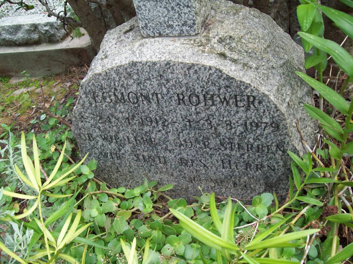 ROHWER Egmont 1912-1979