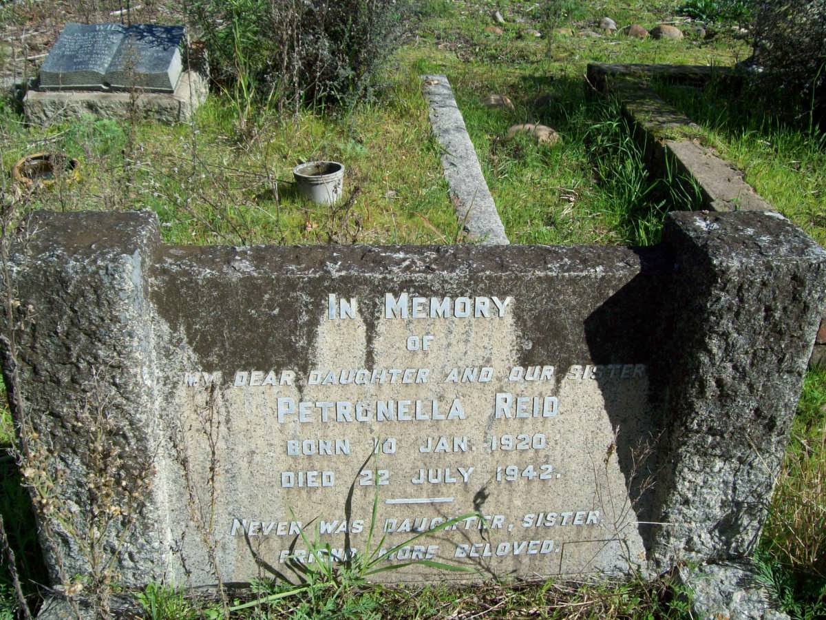 REID Petronella 1920-1942