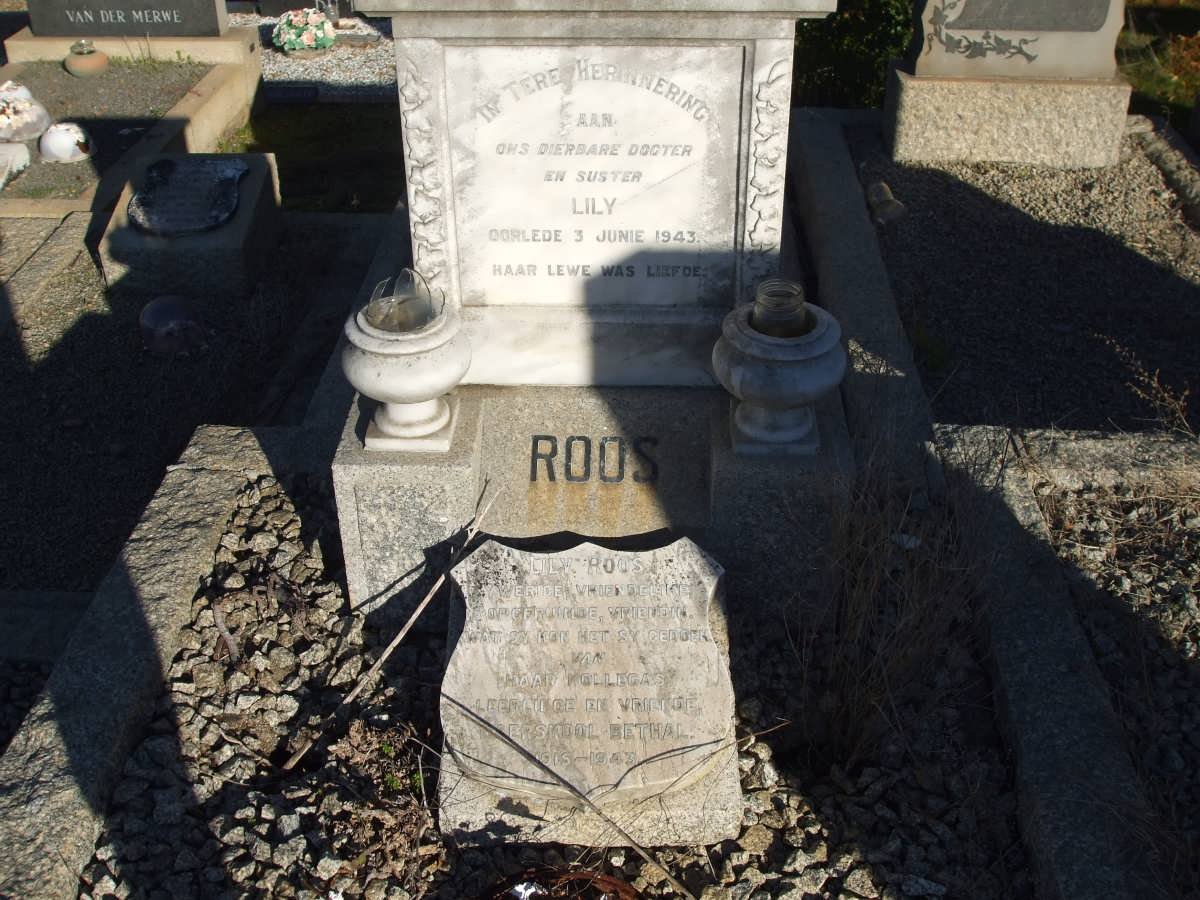 ROOS Lily 1915-1943