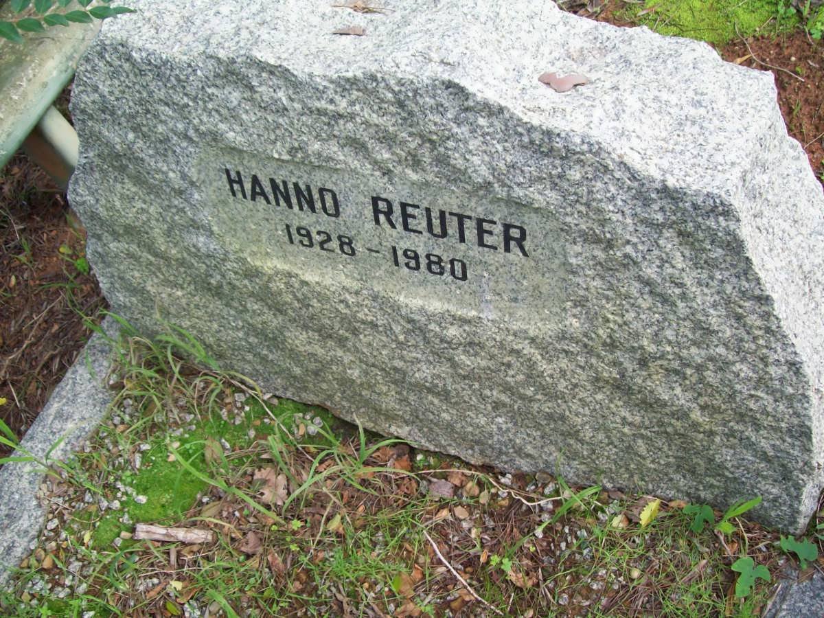 REUTER Hanno 1928-1980