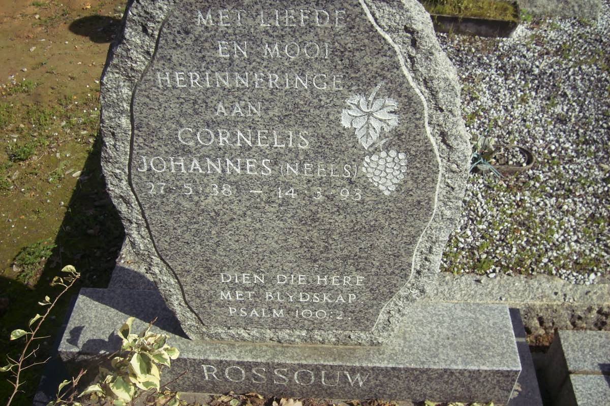 ROSSOUW Cornelis Johannes 1938-1993