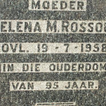 ROSSOUW Daniel J.F. -1930 &amp; Helena M. -1958_3