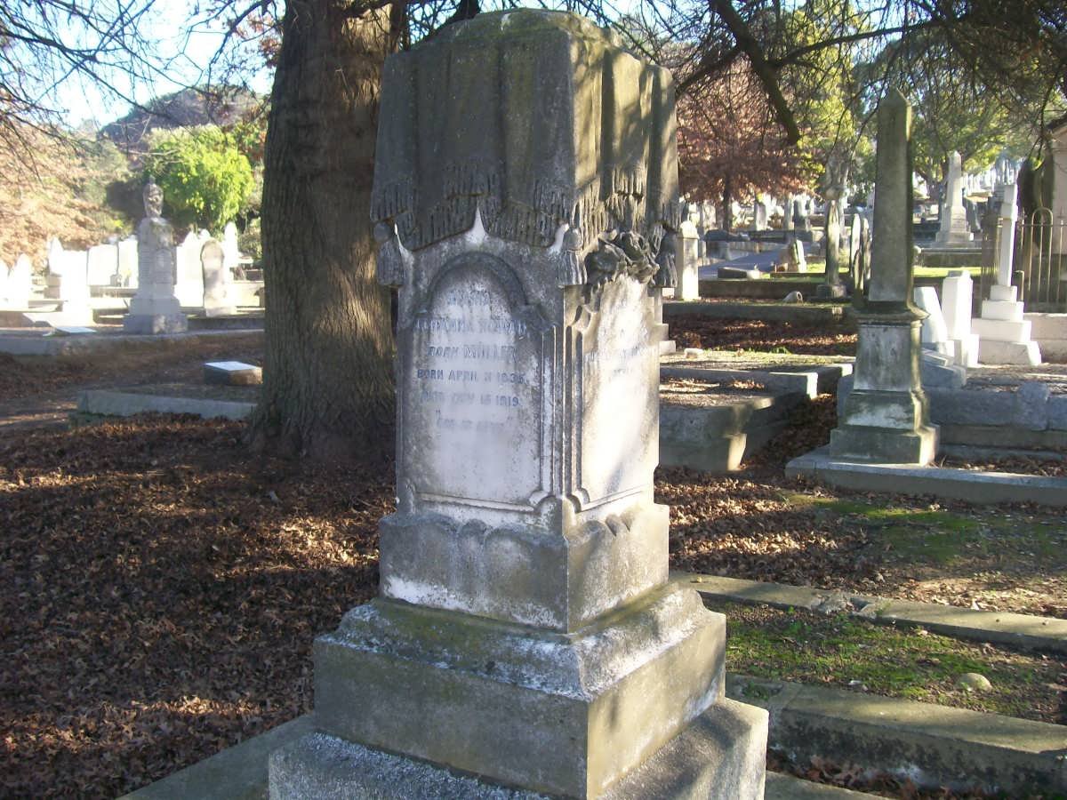 ROWAN A.N. 1827-1893 &amp; Maria Johanna MULLER 1835-1919