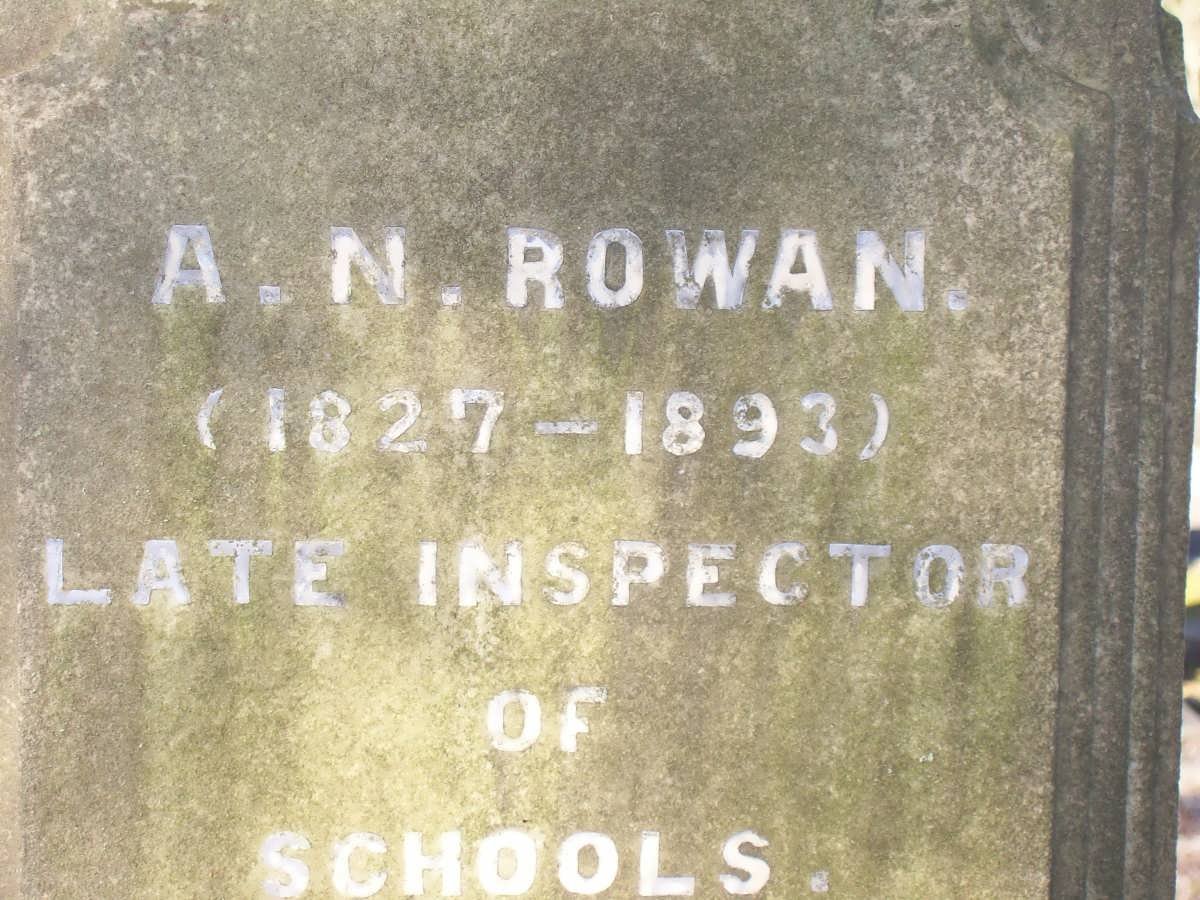 ROWAN A.N. 1827-1893 &amp; Maria Johanna MULLER 1835-1919