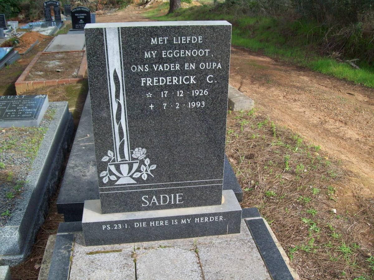 SADIE Frederick C. 1926-1993