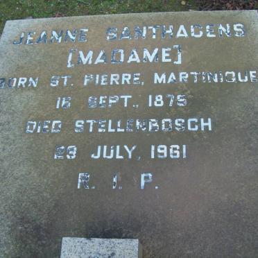 SANTHAGENS Jeanne 1875-1961