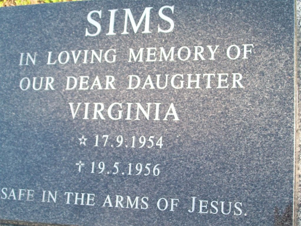 SIMS Virginia 1954-1956