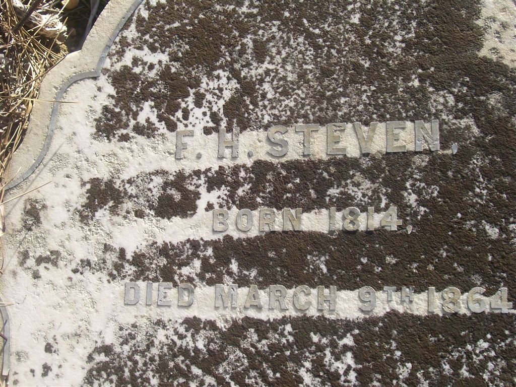 STEVEN F.H. 1814-1864