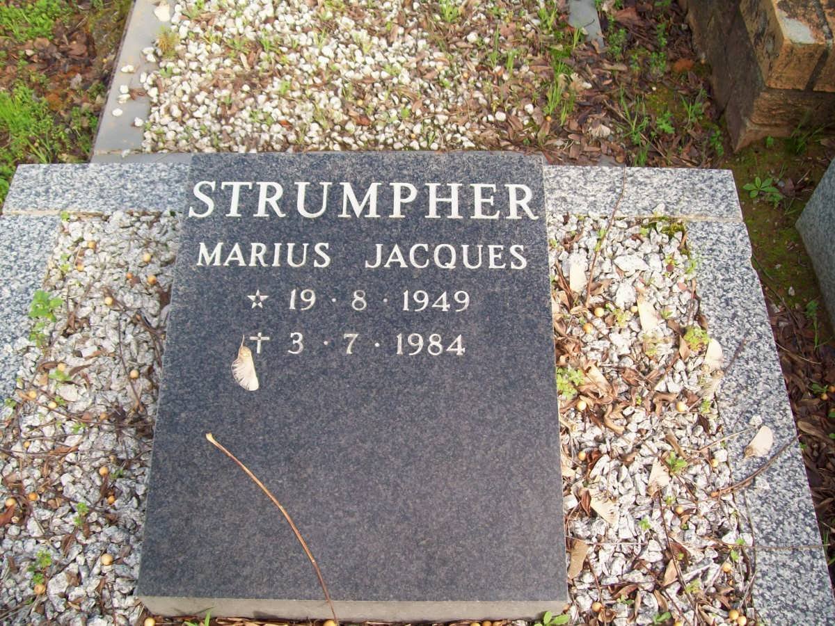 STRUMPHER Marius Jacques 1949-1984
