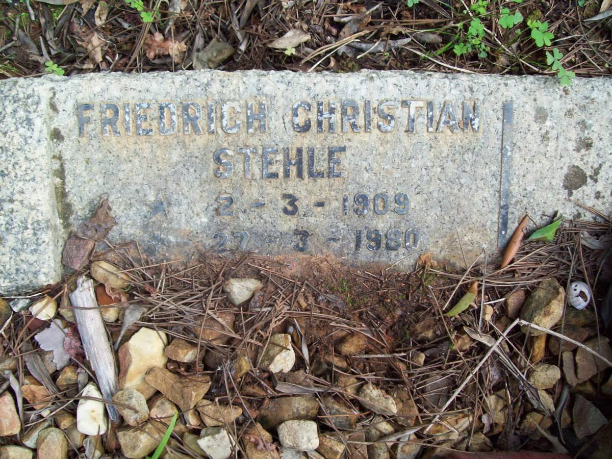 STEHLE Friedrich Christian 1909-1980