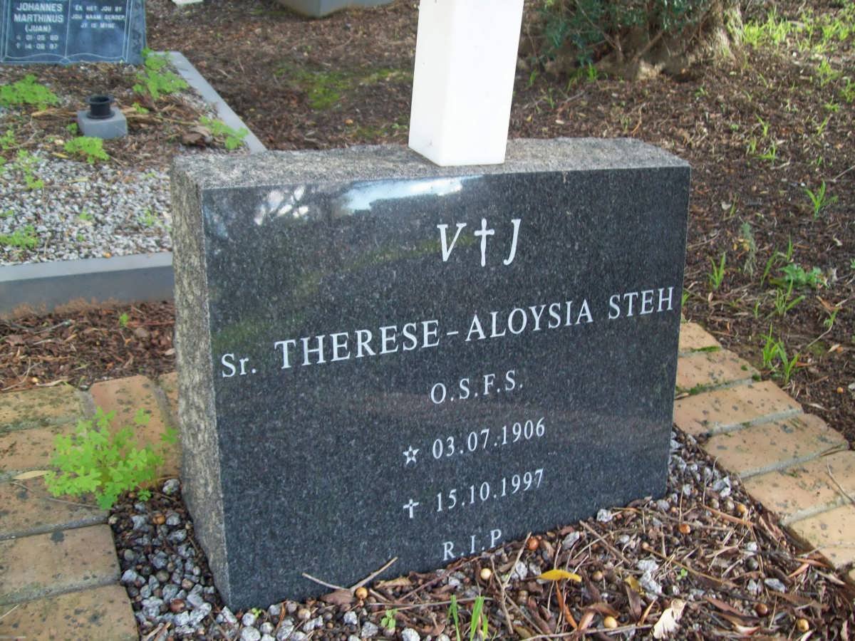 STEH Therese-Aloysia 1906-1997