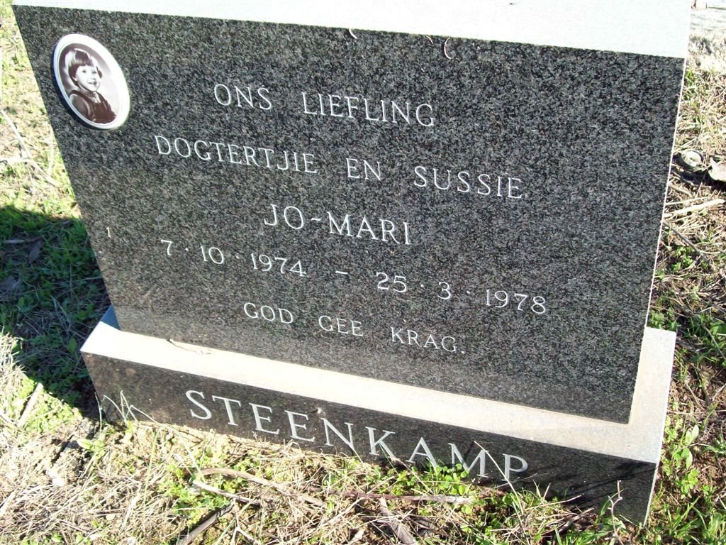 STEENKAMP Jo-Mari 1974-1978