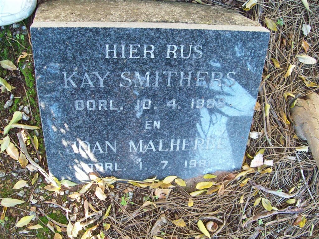 SMITHERS Kay -1969  :: MALHERBE Joan -1981