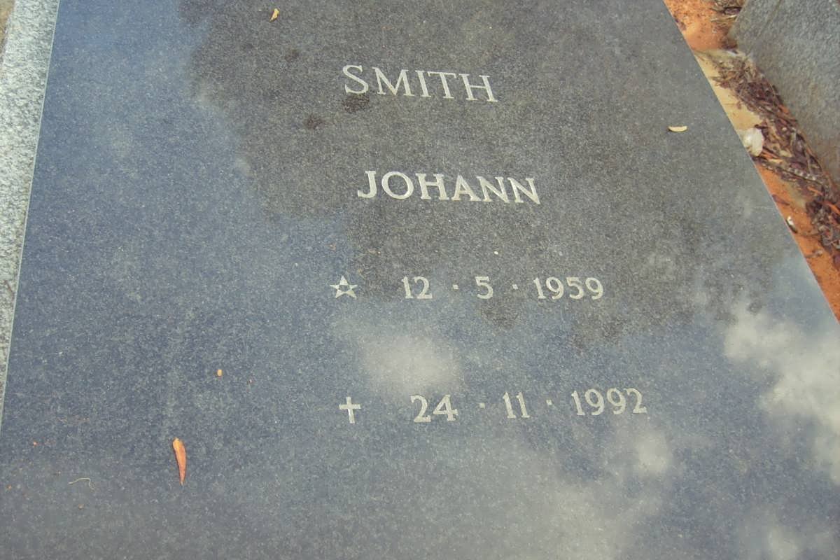 SMITH Johann 1959-1992