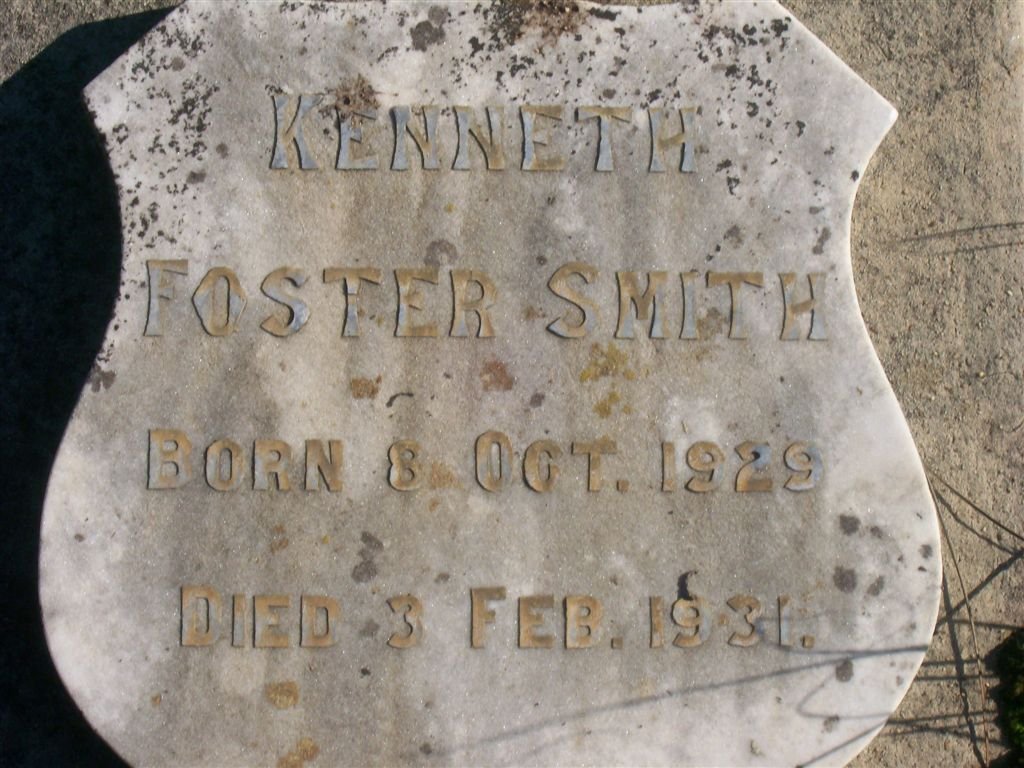 SMITH Kenneth Foster 1929-1931