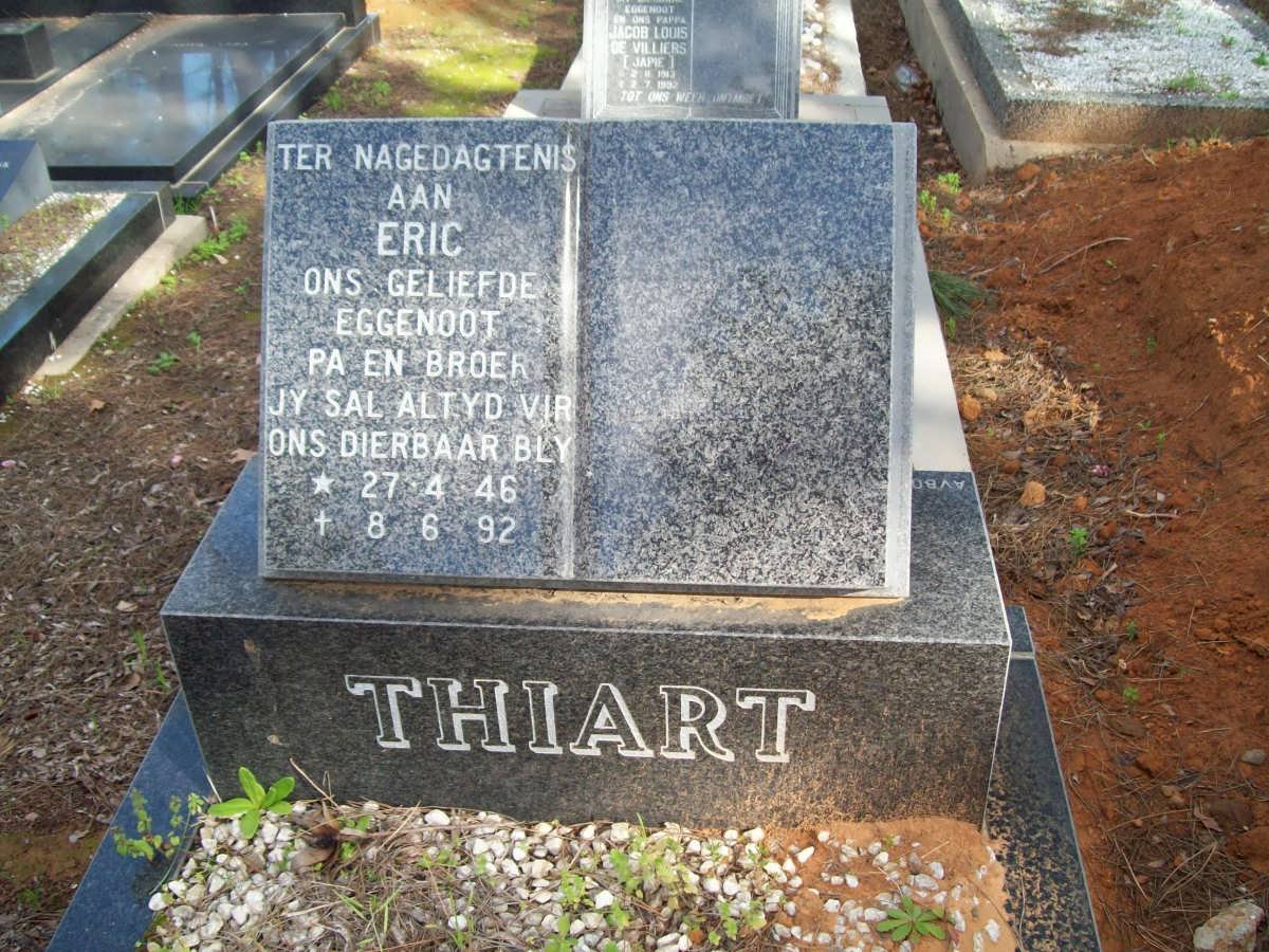 THIART Eric 1946-1992