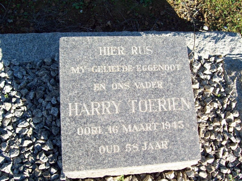 TOERIEN Harry -1943