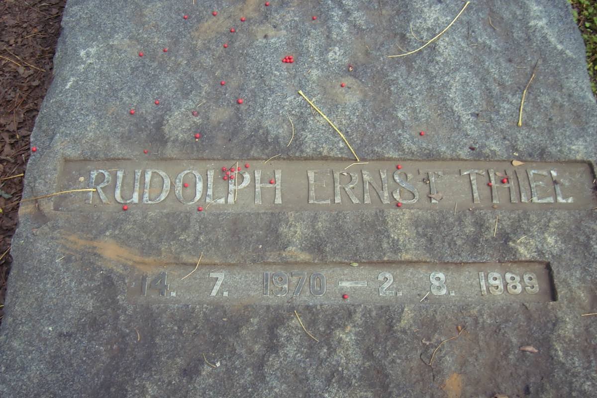 THIEL Rudolph Ernst 1970-1989