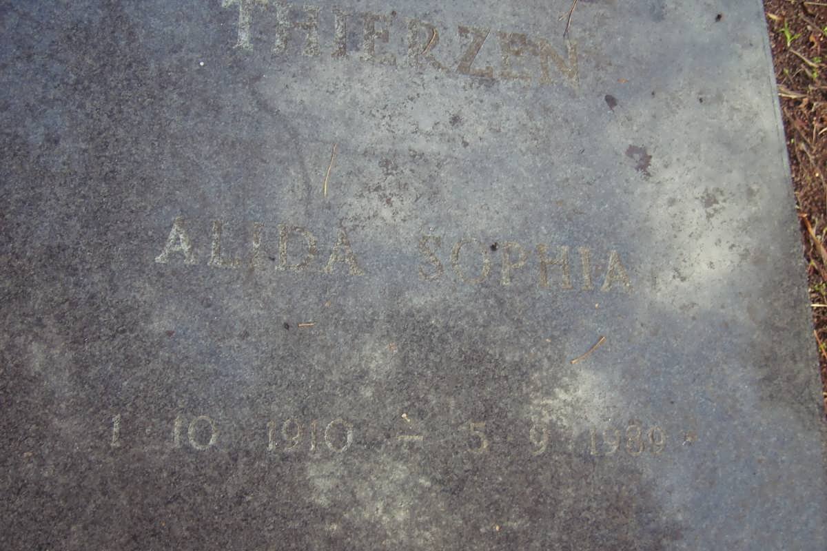 THIERZEN Alida Sophia 1910-1939