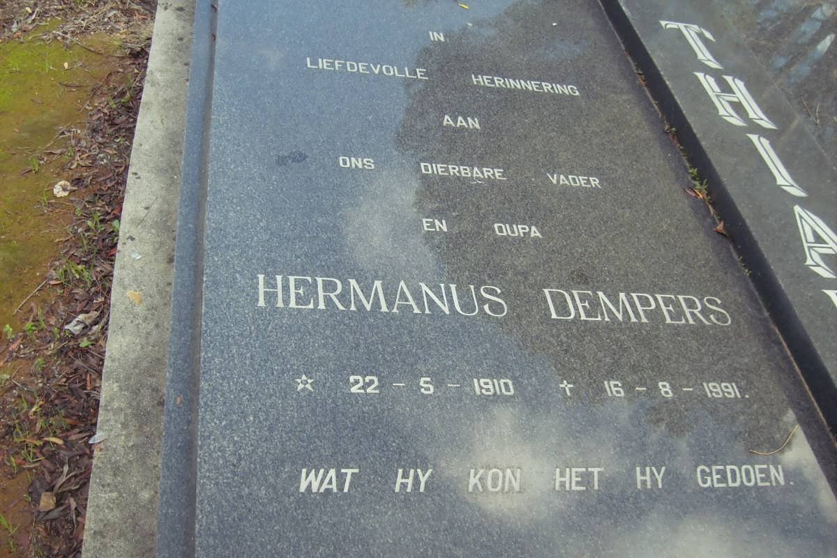 THIART Hermanus Dempers 1910-1991