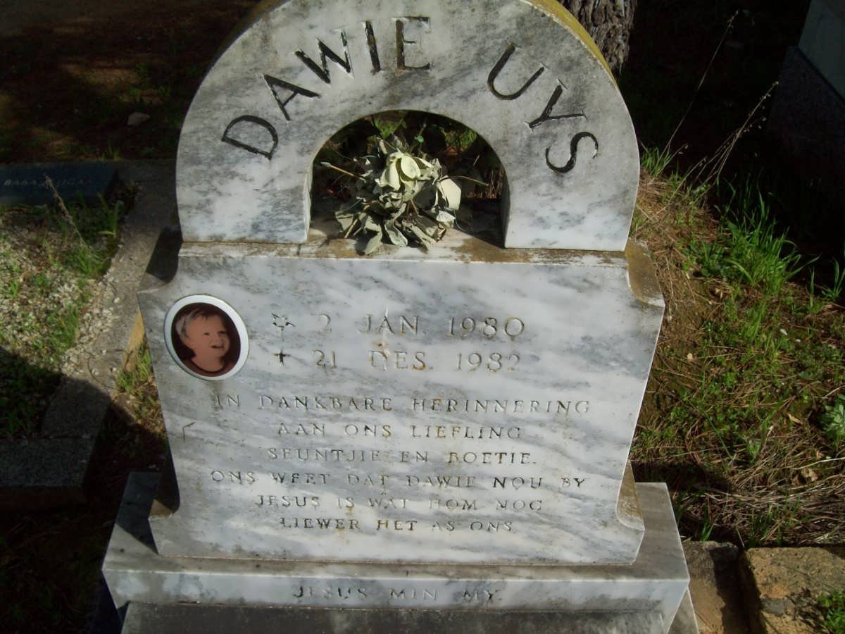 UYS Dawie 1980-1982