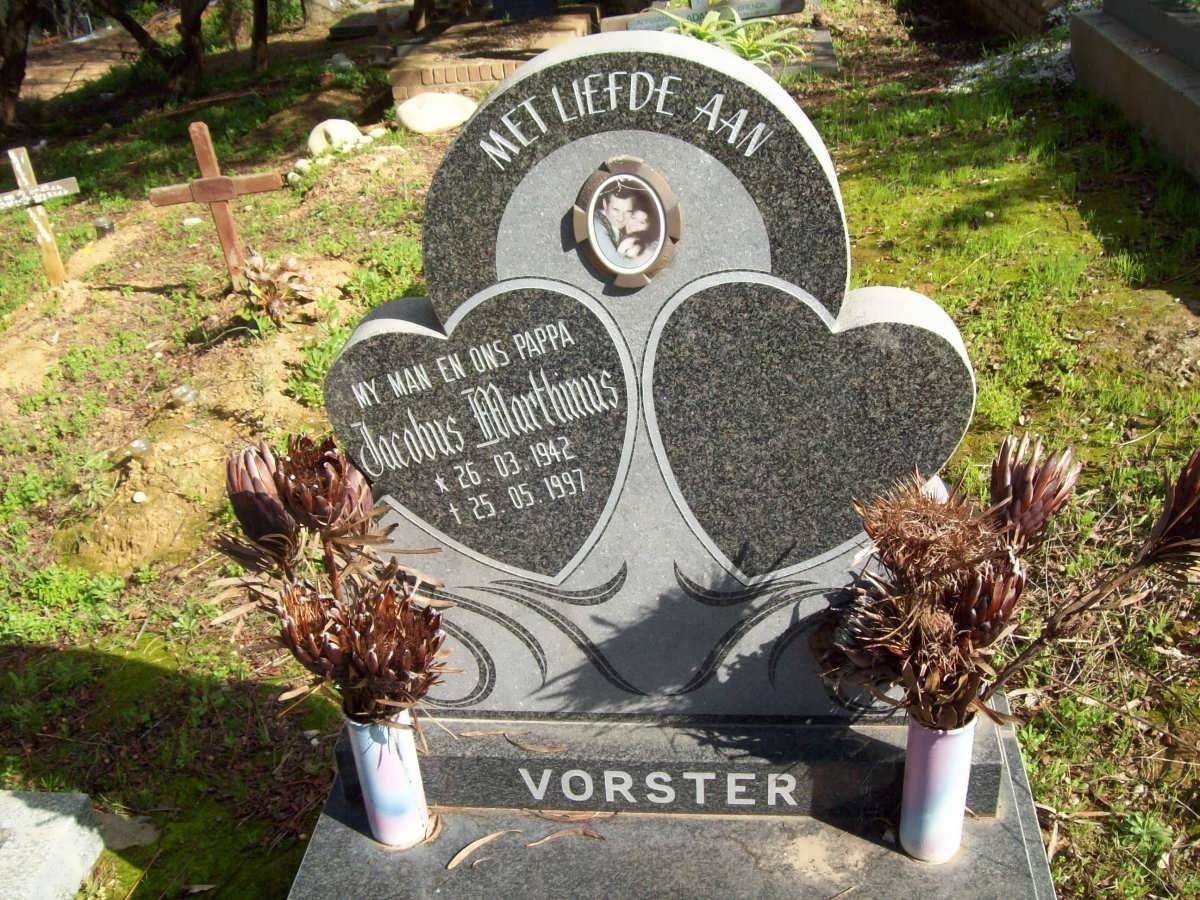 VORSTER Jacobus Marthinus 1942-1997