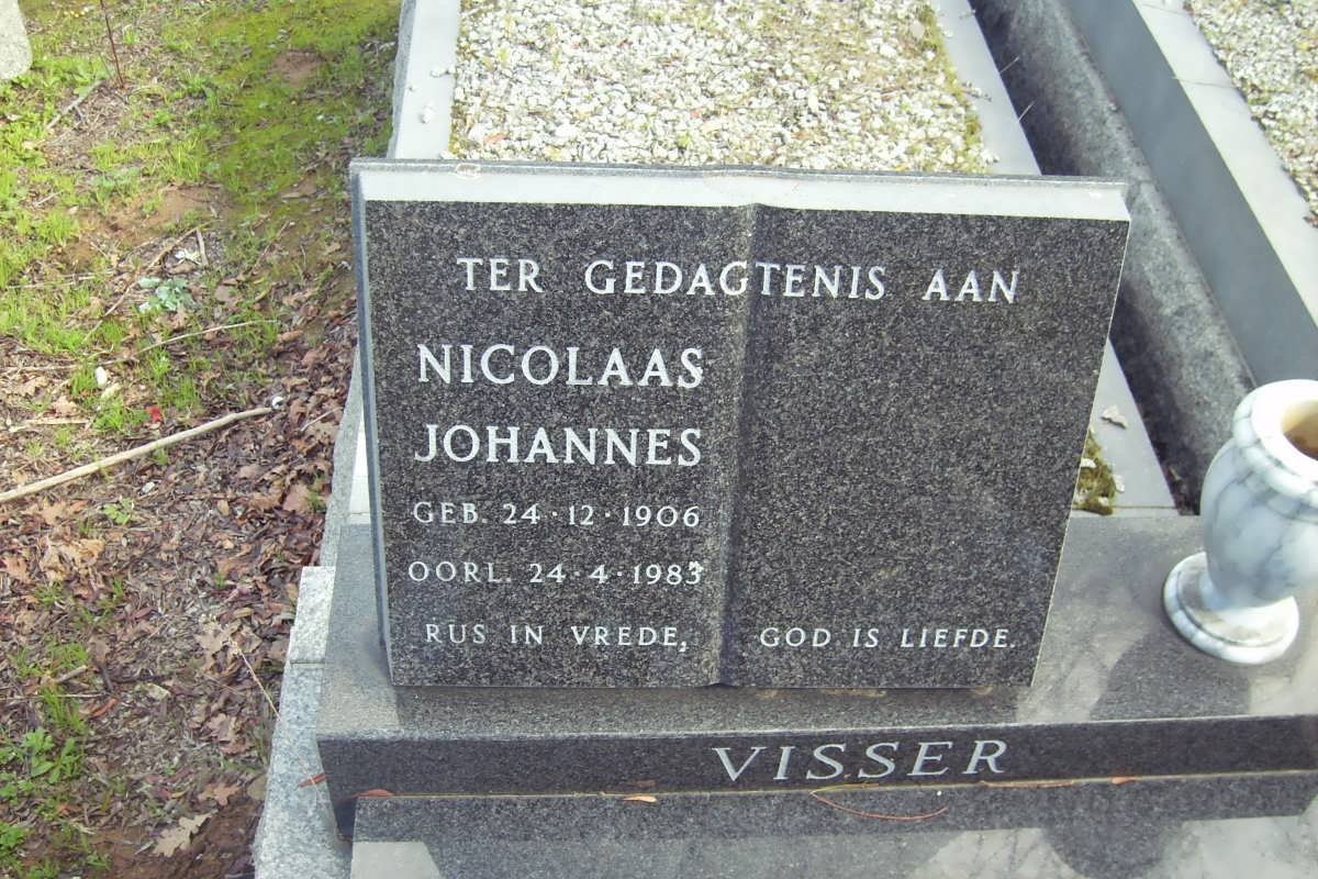 VISSER Nicolaas Johannes 1906-1983