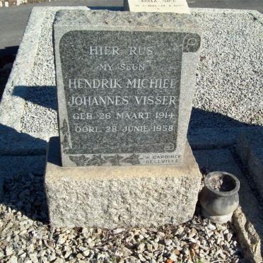 VISSER Hendrik Michiel Johannes 1914-1958
