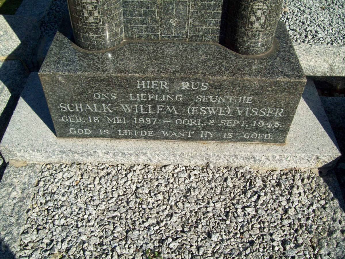 VISSER Schalk Willem 1937-1945