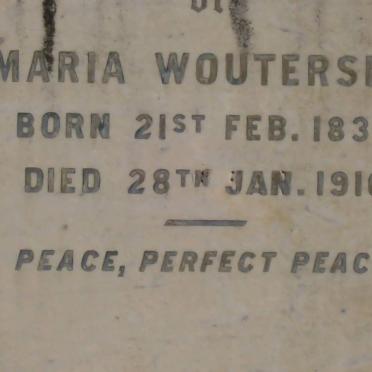 WOUTERSEN Maria 1836-1910