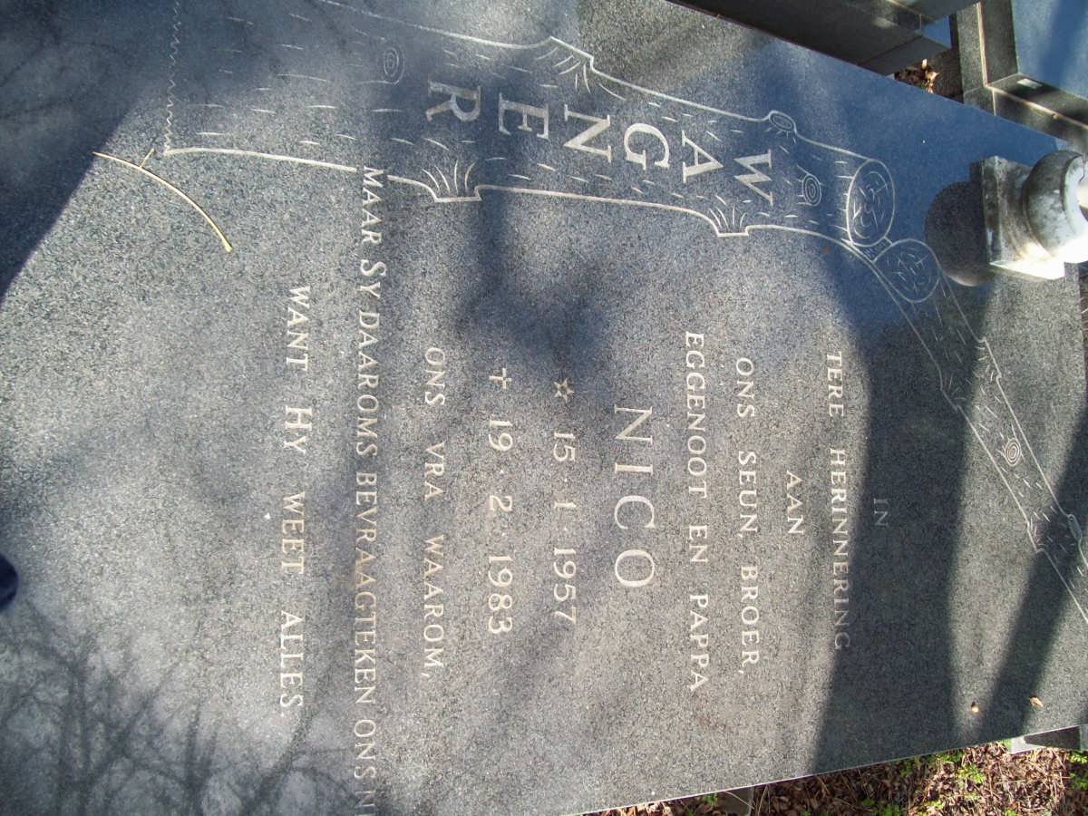 WAGNER Nico 1957-1983