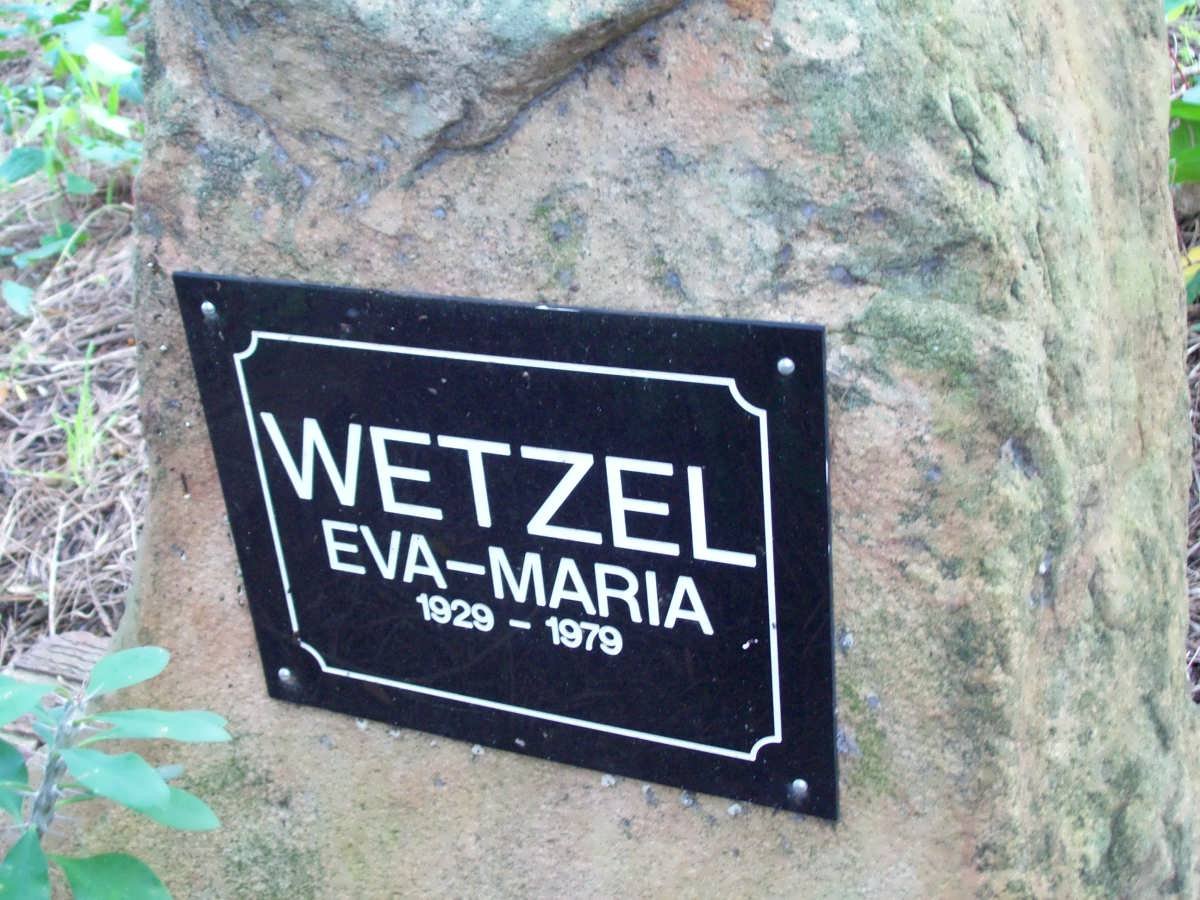 WETZEL Eva-Maria 1929-1979