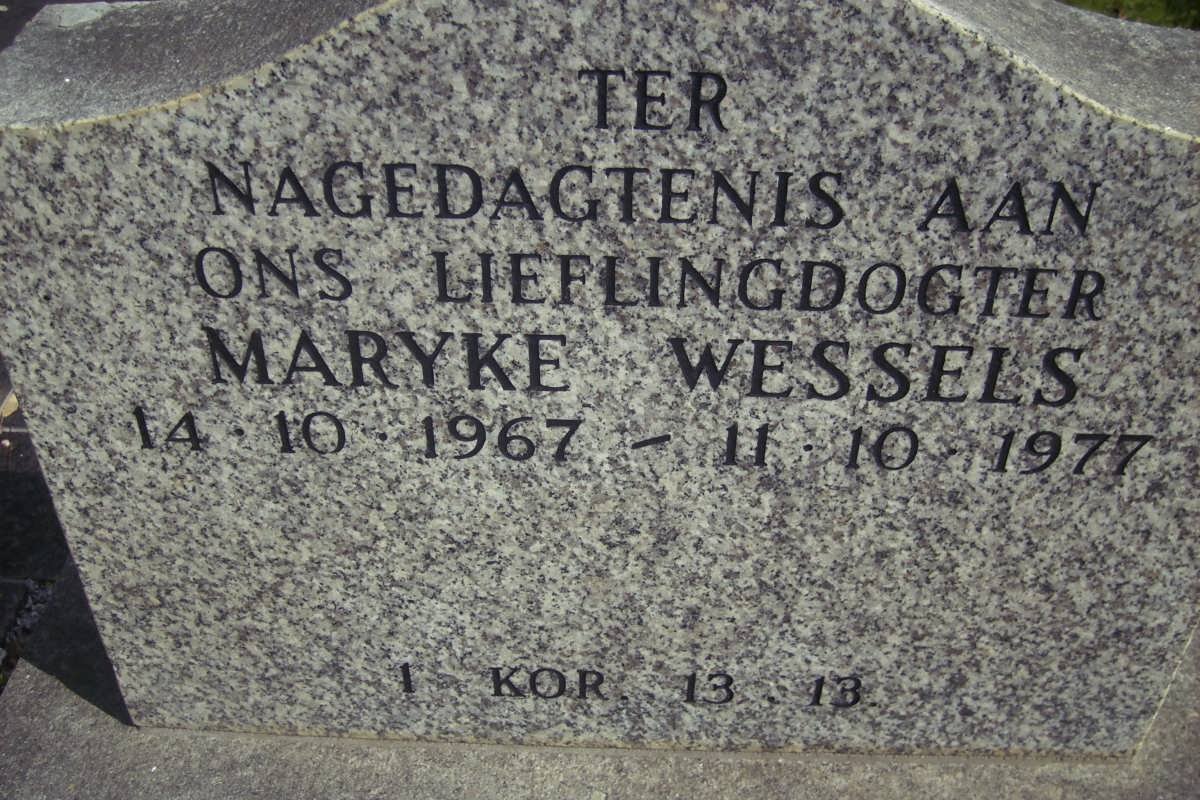 WESSELS Maryke 1967-1977