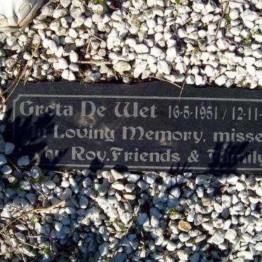 WET Greta, de 1951-2002