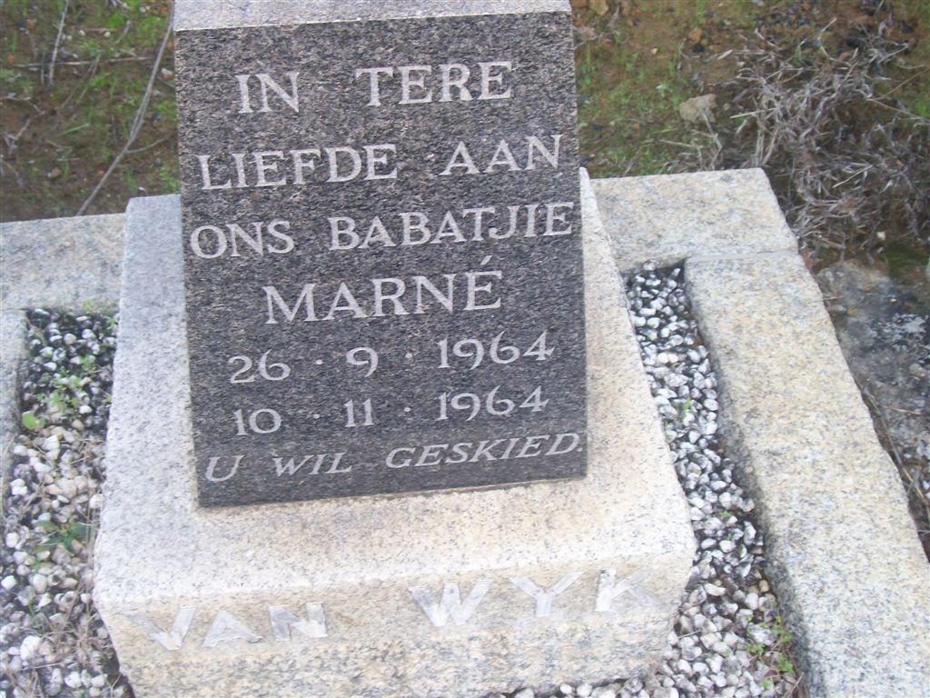 WYK Marne, van 1964-1964