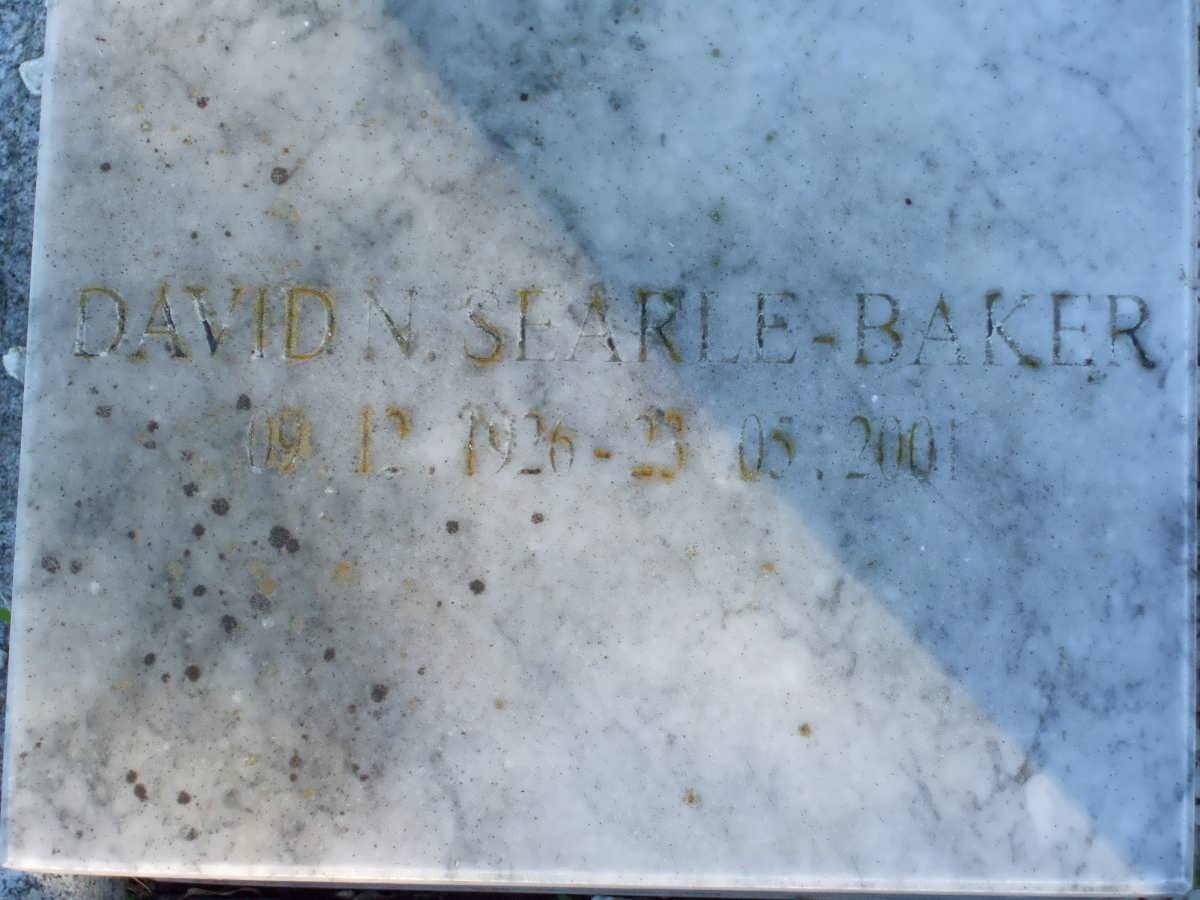 SEARLE-BAKER David N. 1926-2001
