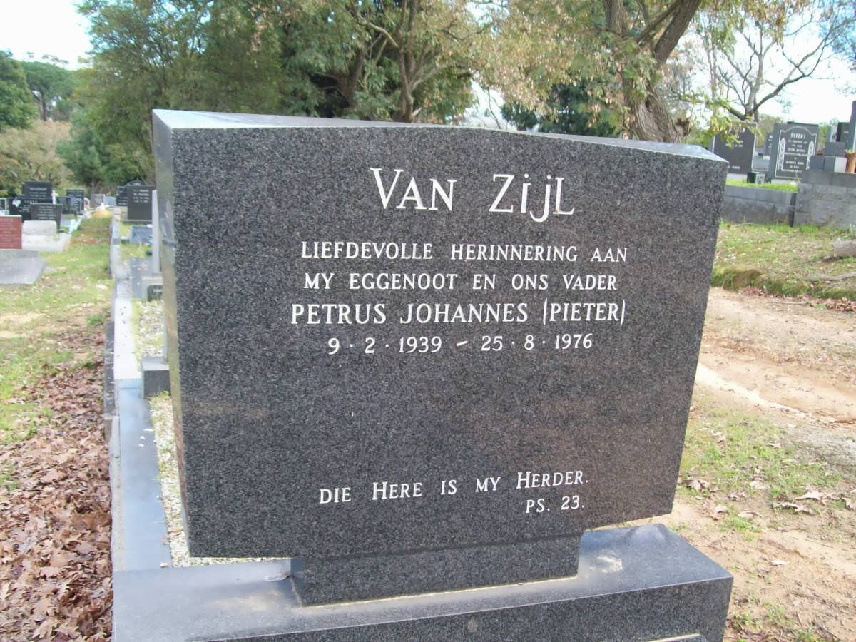 ZÿL Petrus Johannes,van 1939-1976