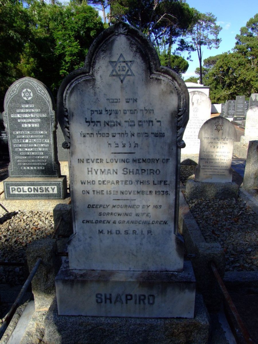 SHAPIRO Hyman -1936