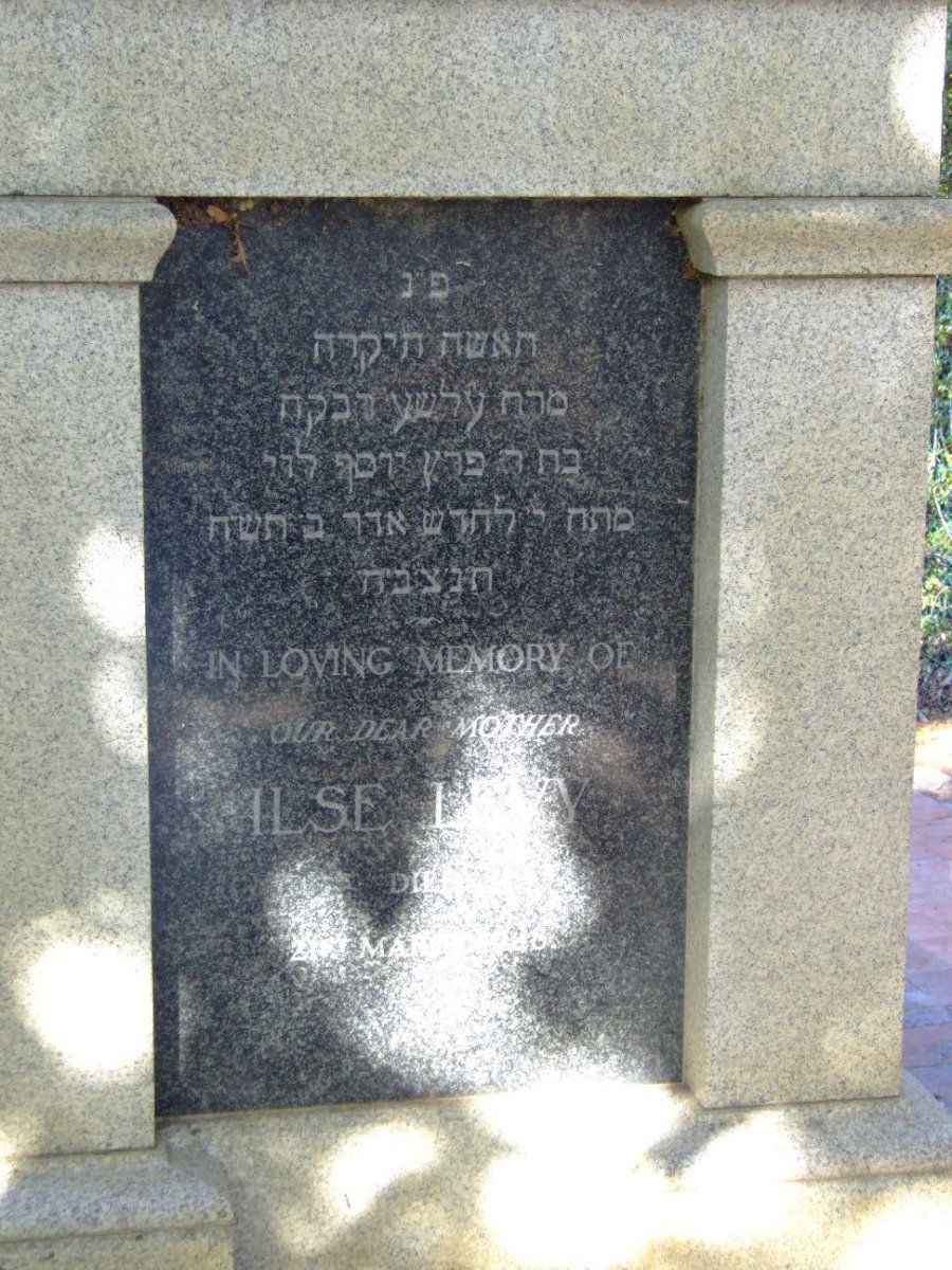 LEVY Ilse -1948
