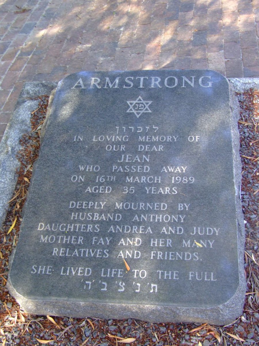 ARMSTRONG Jean -1989