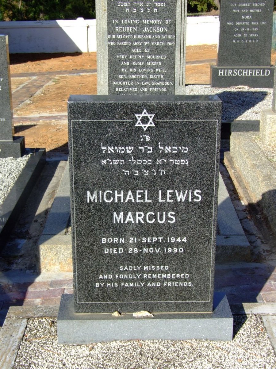 MARCUS Michael Lewis 1944-1990