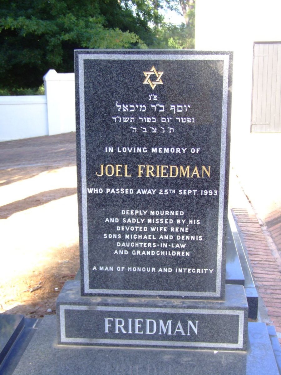 FRIEDMAN Joel -1993