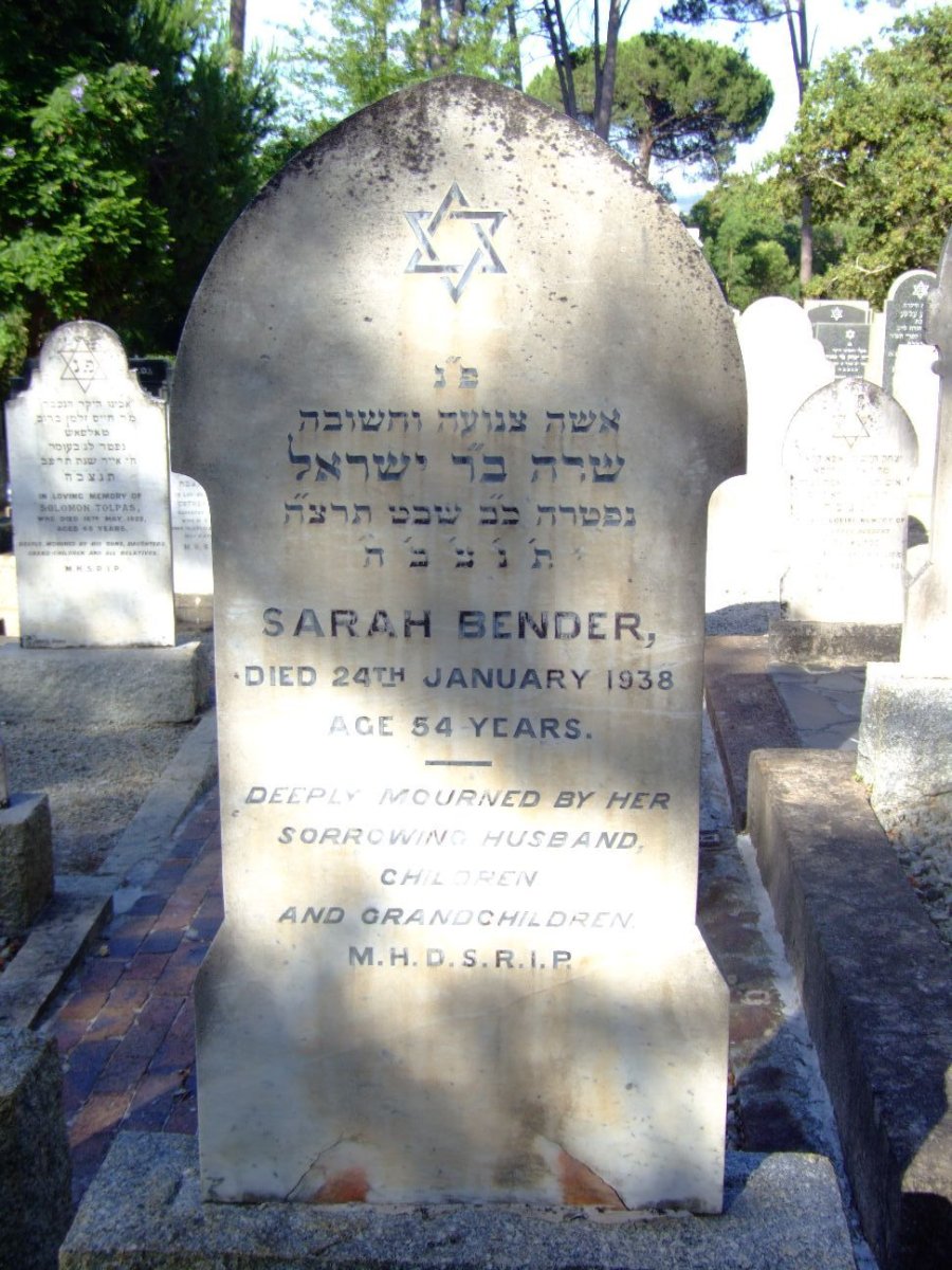 BENDER Sarah -1938