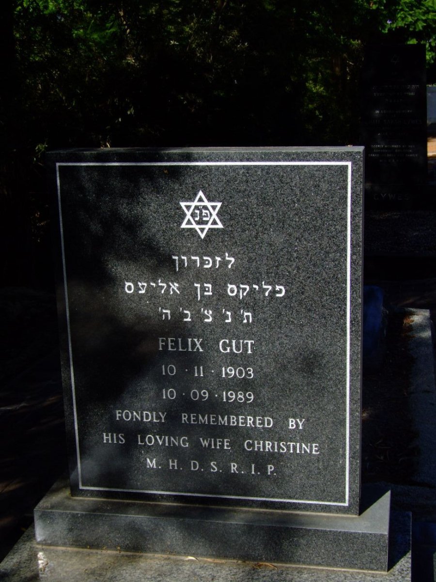 GUT Felix 1903-1989