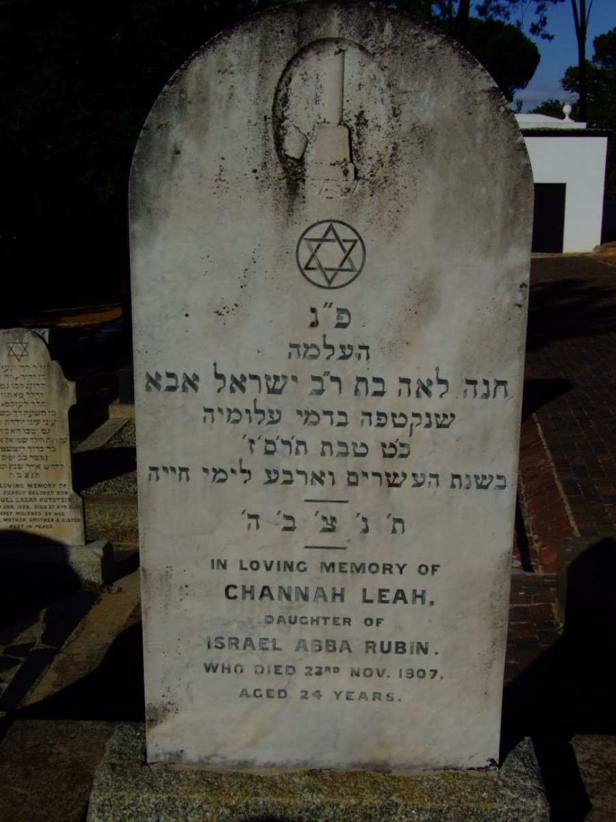 RUBIN Channah Leah -1907
