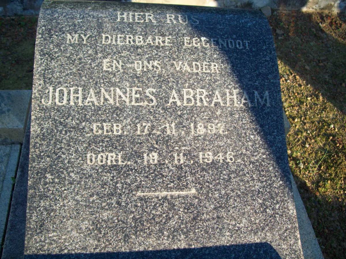 ? Johannes Abraham 1897-1946